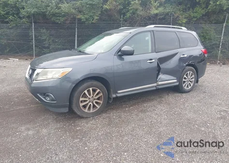 2014 Nissan Pathfinder Sl from USA, damaged, VIN 5N1AR2MM3EC667620